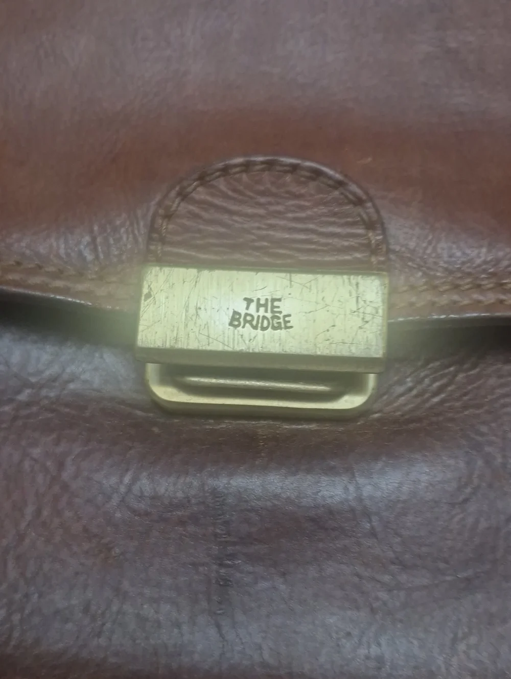 Vintage The Bridge Leather Briefcase